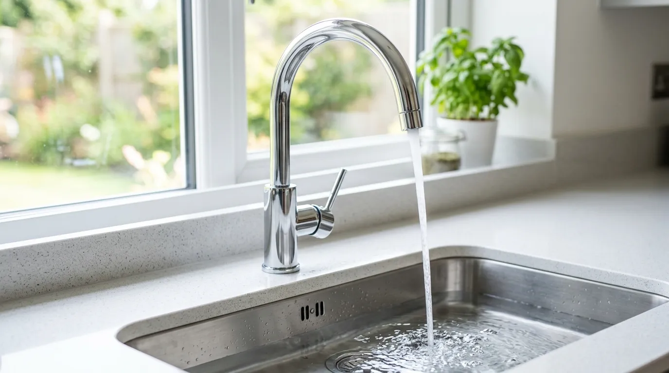 Local Plumbing Master Pros same day plumber fixing a faucet in Lakeside, CA